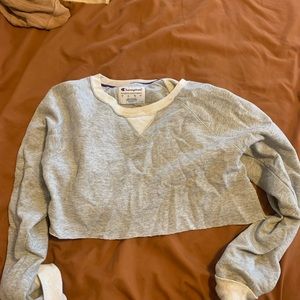 champion cropped long sleeve